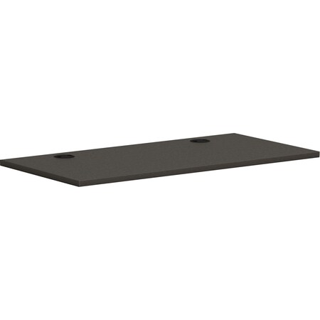 Seatsolutions 48 in. Rectangle Worksurface, Slate Teak SE3199949